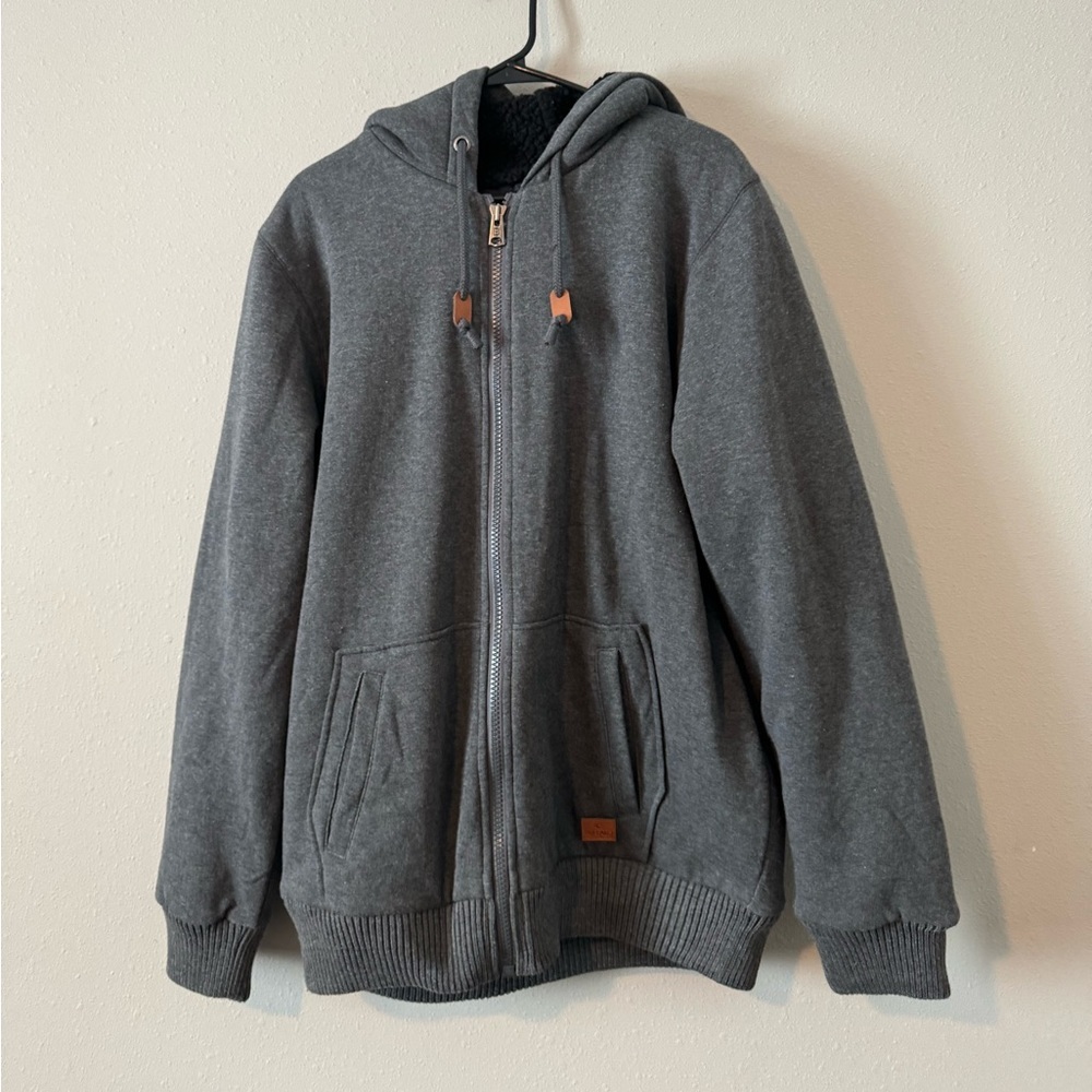 Buffalo David Bitton Sherpa lined jacket Large not XXL